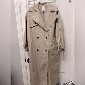 H&M Long Trench Coat